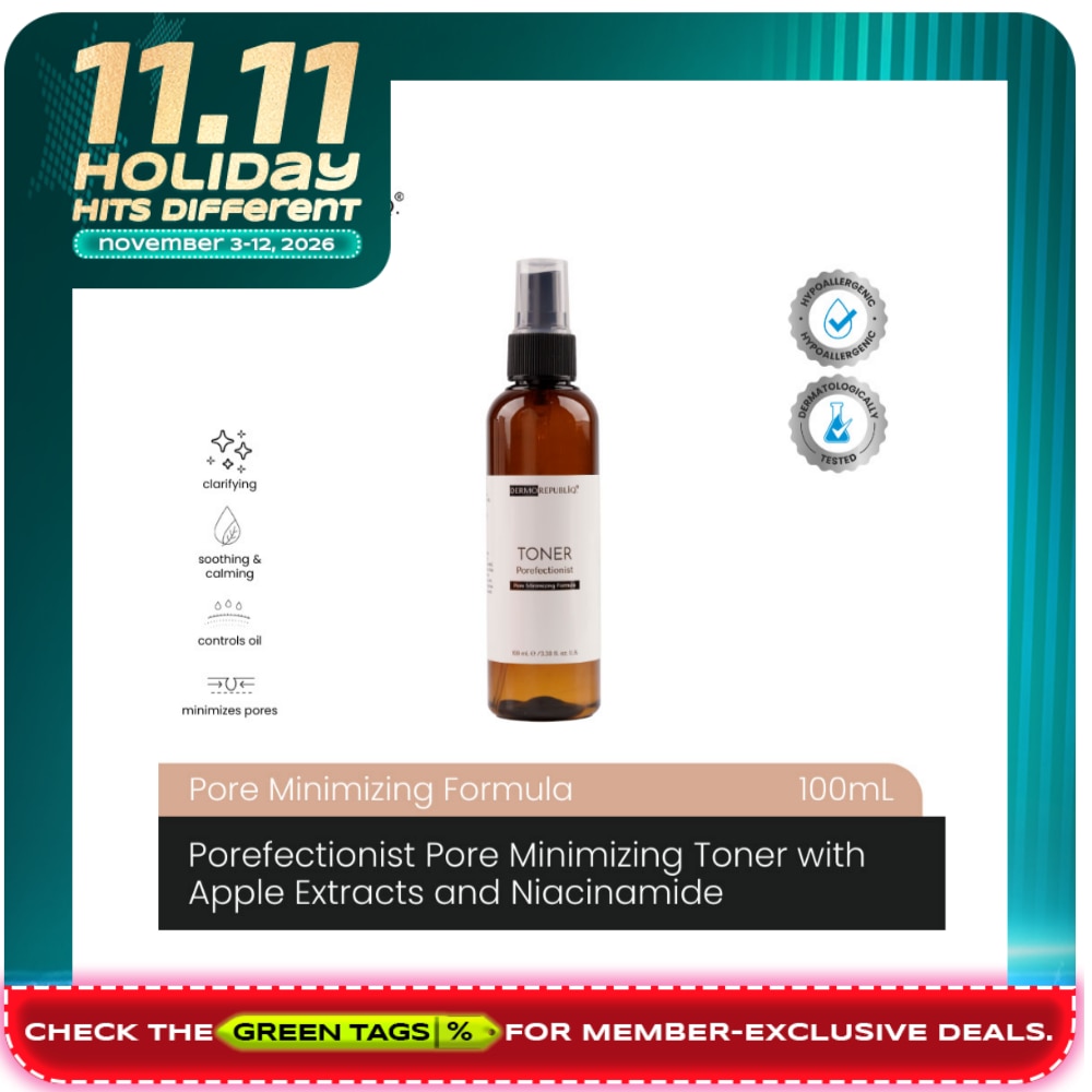 DERMOREPUBLIQ Porefectionist Pore Minimizing Toner with Apple Extracts and Niacinamide 100ml image