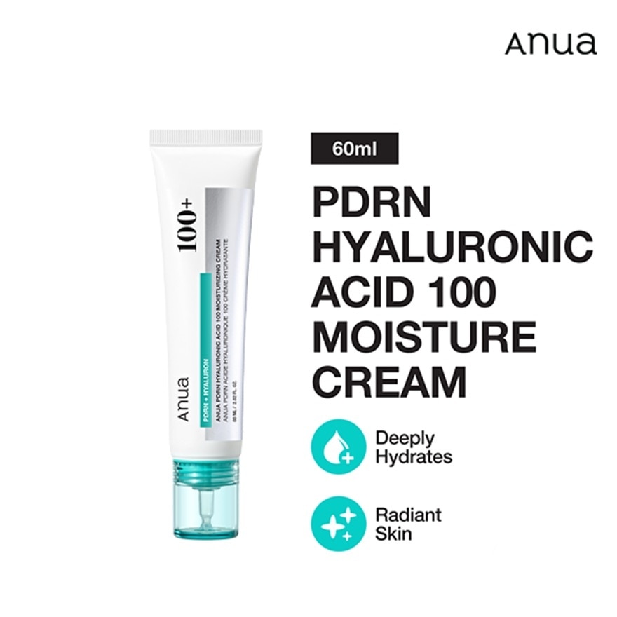 ANUA PDRN Hyaluronic Acid 100 Moisture Cream 60ml image