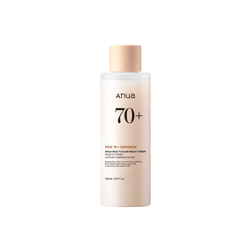 ANUA Rice 70 Glow Milky Toner 150ml image