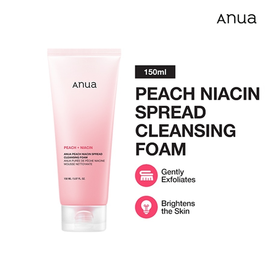 ANUA Peach Niacin Spread Cleansing Foam 150ml image