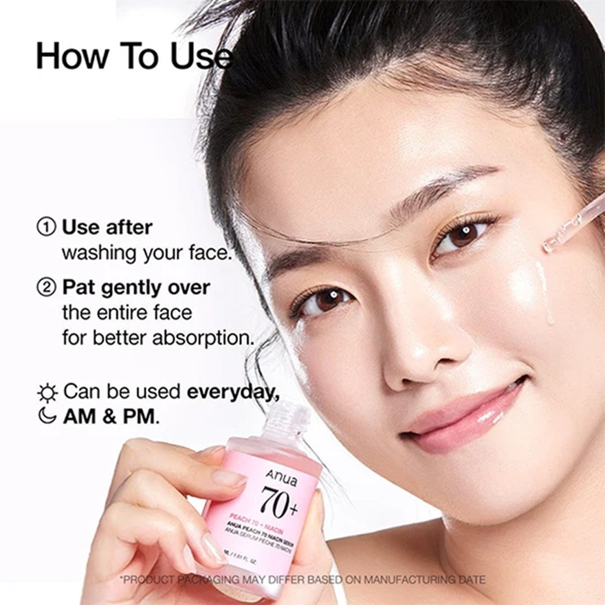 ANUA Peach 70 Niacin Serum 30ml image