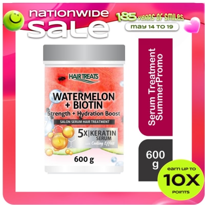 HAIR TREATS - HAIR TREATS Watermelon + Biotin Serum Treatment Summer Promo 600g