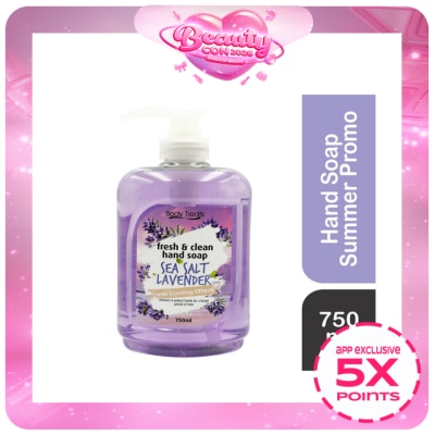 BODY TREATS - BODY TREATS Fresh & Clean Hand Soap Sea Salt Lavender 750ml