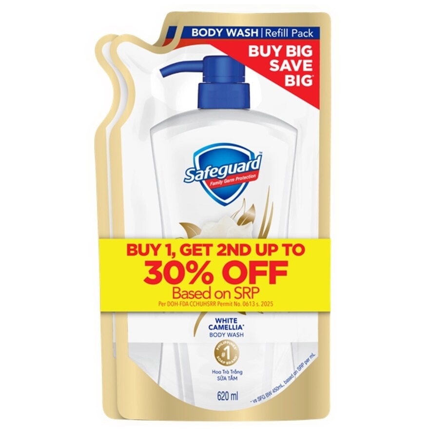 SAFEGUARD Bodywash Camellia 620ml Refill