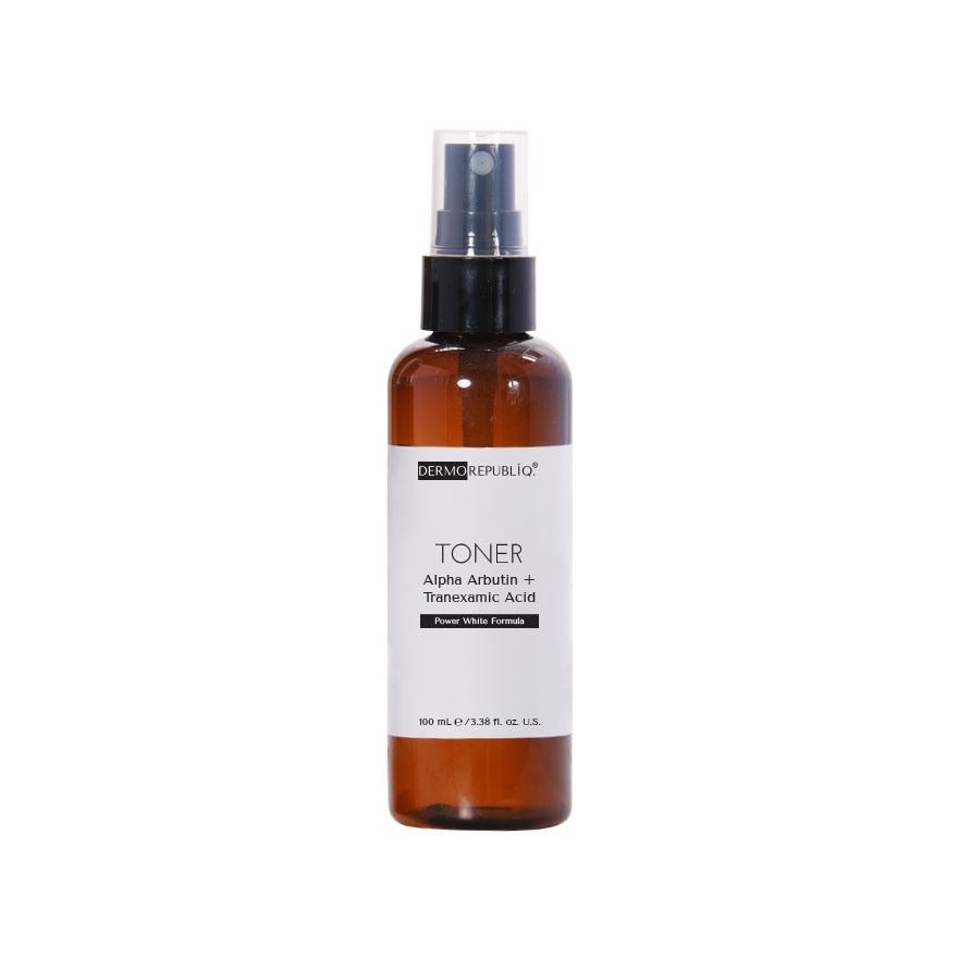 DERMOREPUBLIQ Alpha Arbutin + Tranexamic Acid Ultra Whitening Toner 100ml
