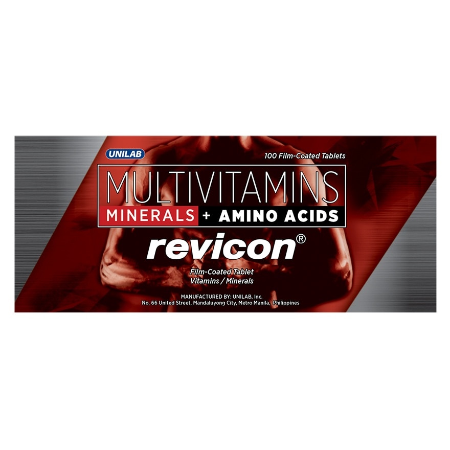 REVICON Vitamins/Mineral Film-Coated Tablet (Sold Per Piece)