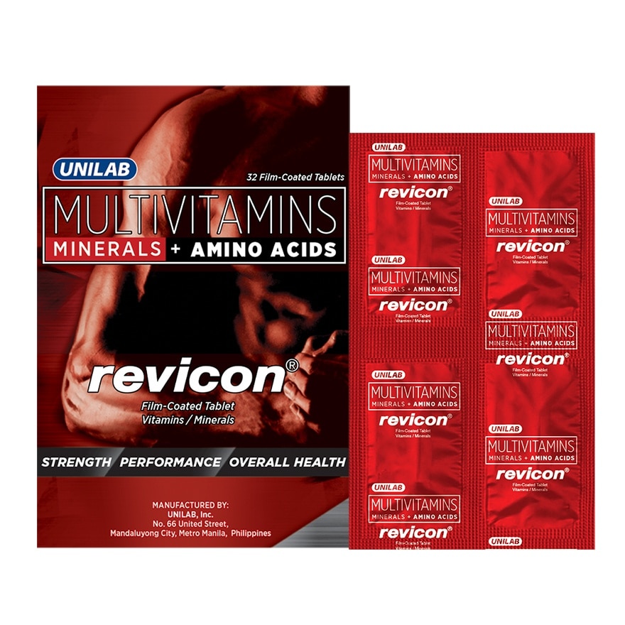 REVICON Vitamins/Mineral Film-Coated Tablet 32s