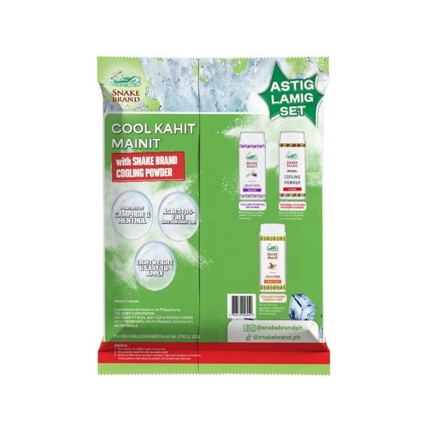 SNAKE BRAND Astig Lamig Set