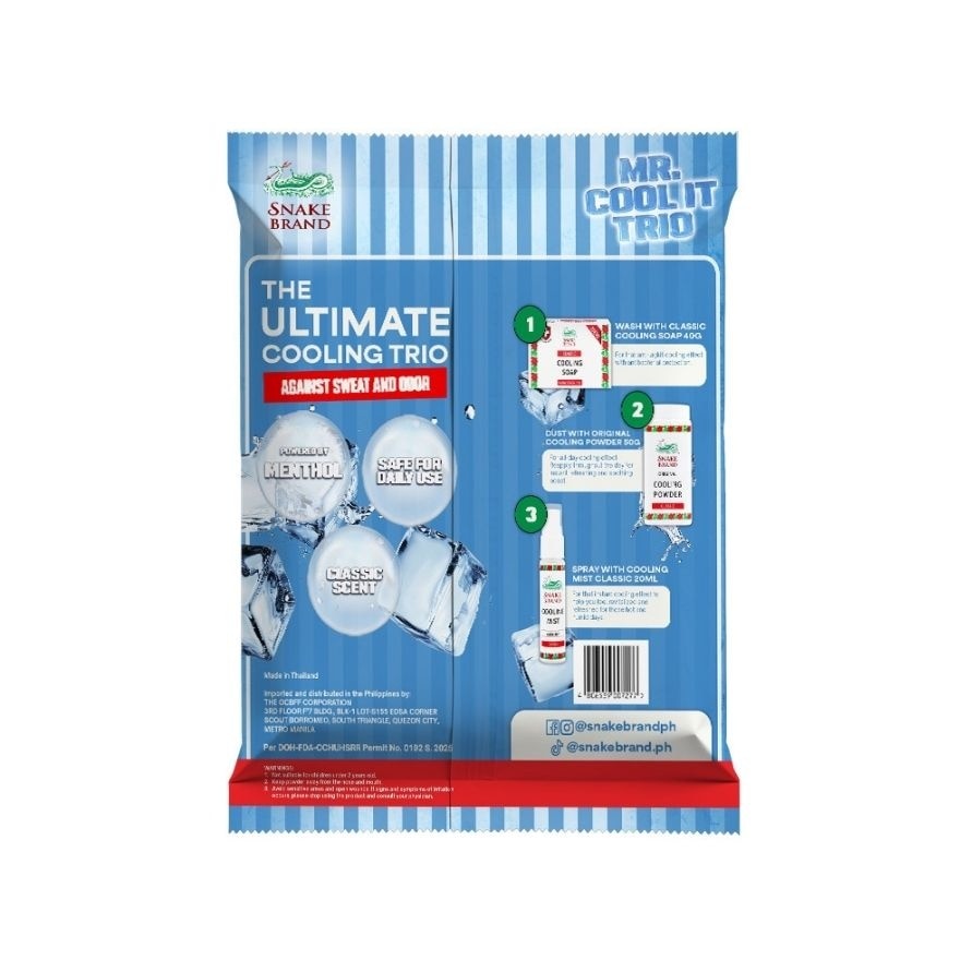 SNAKE BRAND Mr. Cool It Trio