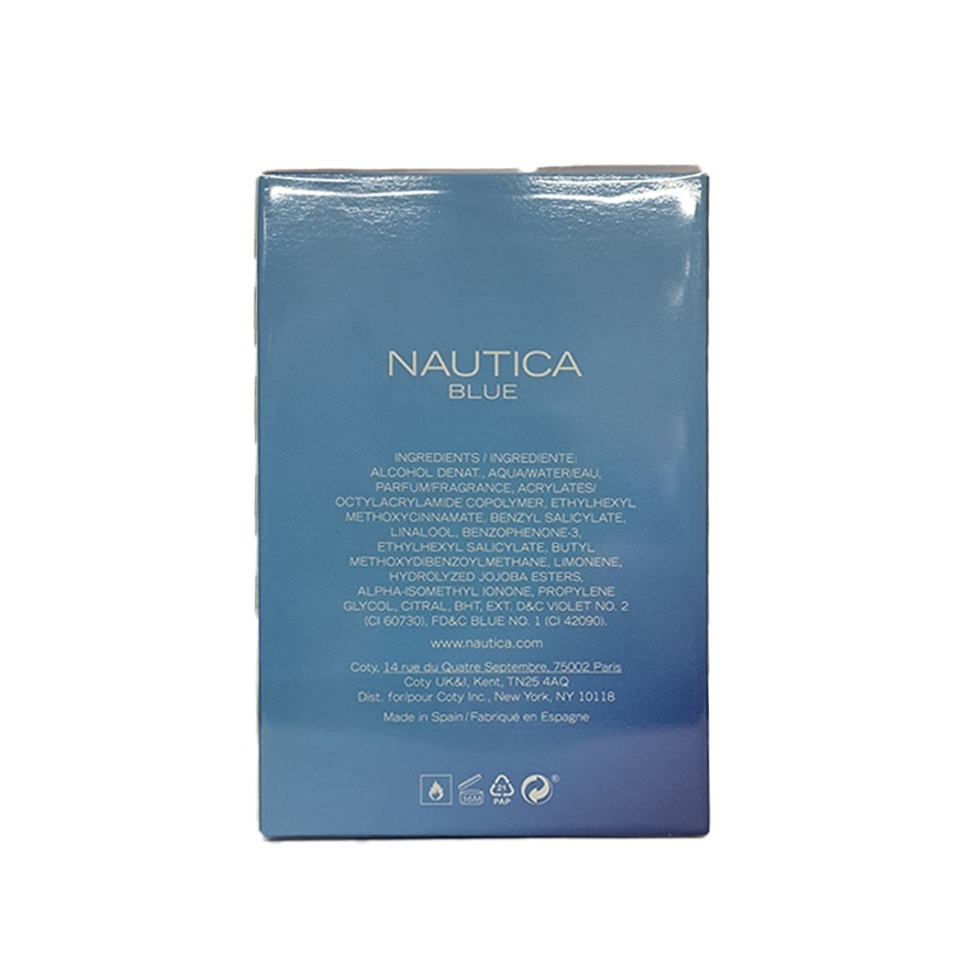 NAUTICA Blue Eau de Toilette 100ml image