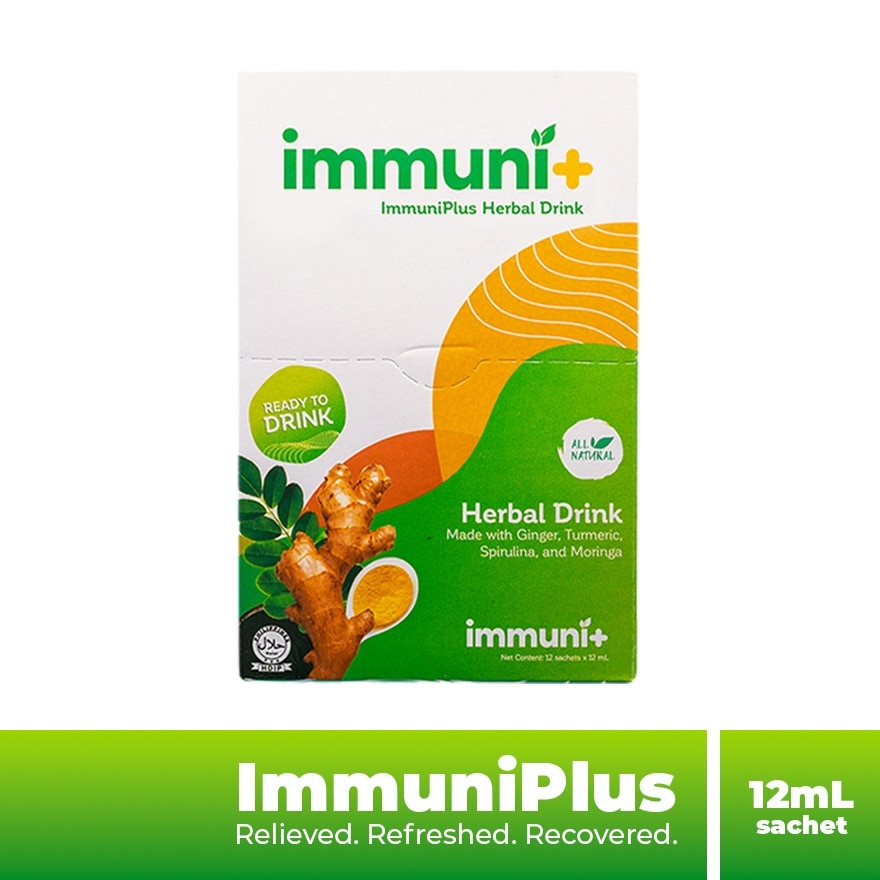 IMMUNIPLUS Herbal Drink Sachet 12ml image