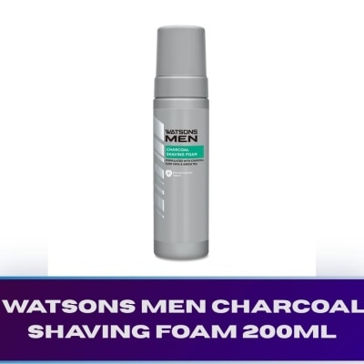 WATSONS MEN WATSONS MEN Charcoal Shaving Foam 200ml image