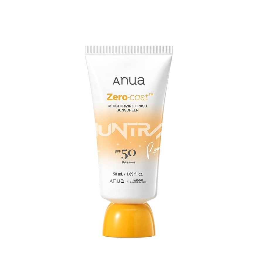 ANUA Zero-Cast Moisturizing Finish Sunscreen SPF50 PA++++ 50ml image