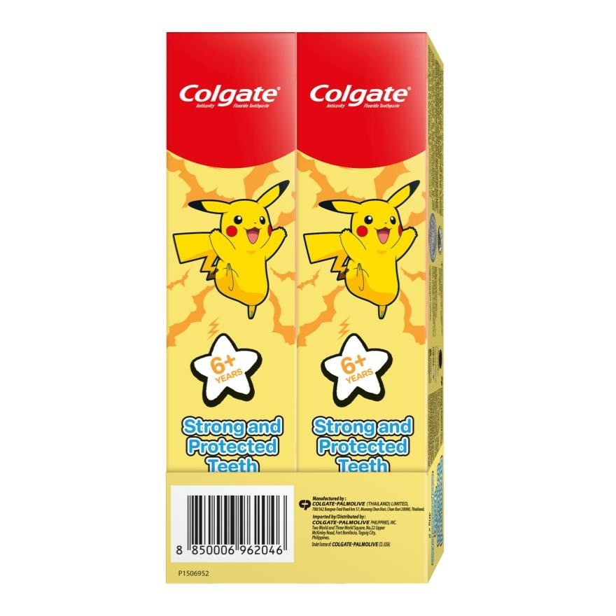 COLGATE Kids Pokemon Strawberry Flavor Twin Pack 40g image
