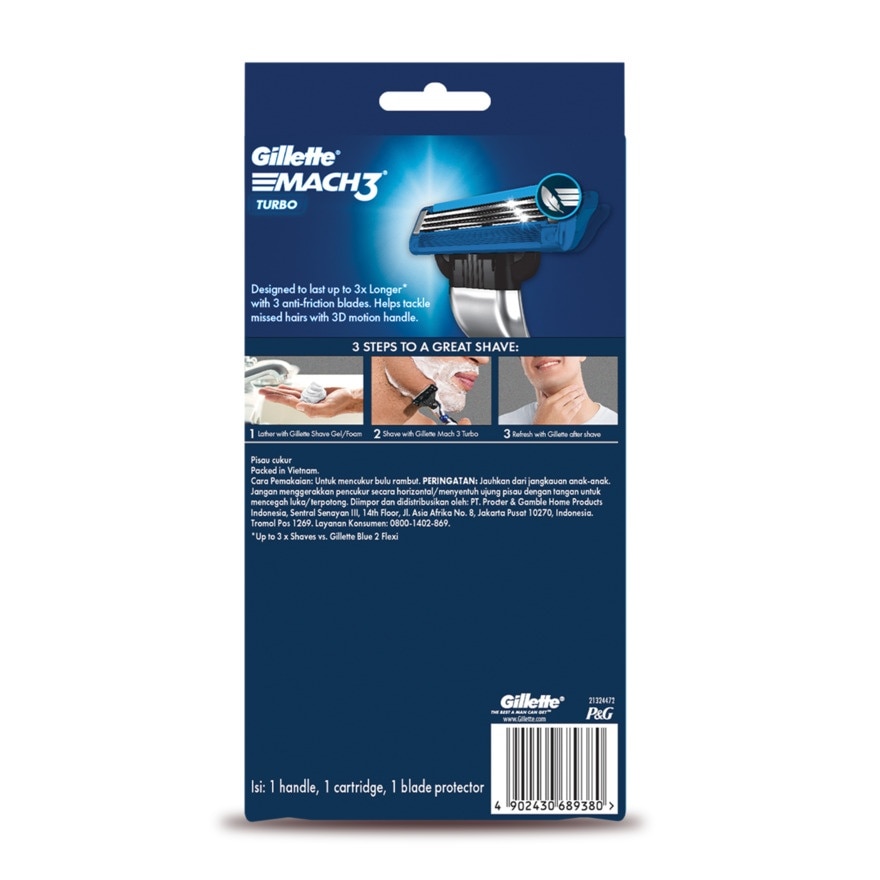 GILLETTE MACH3 Turbo Razor image