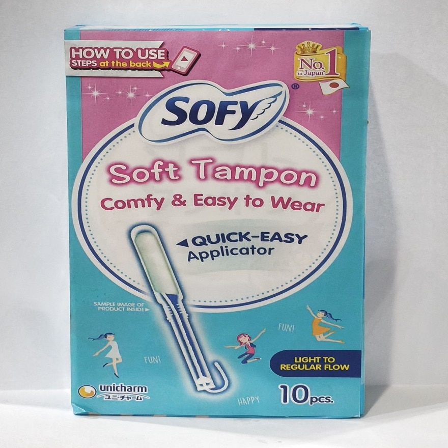 SOFY Soft Tampon Light to Regular Flow 10s image
