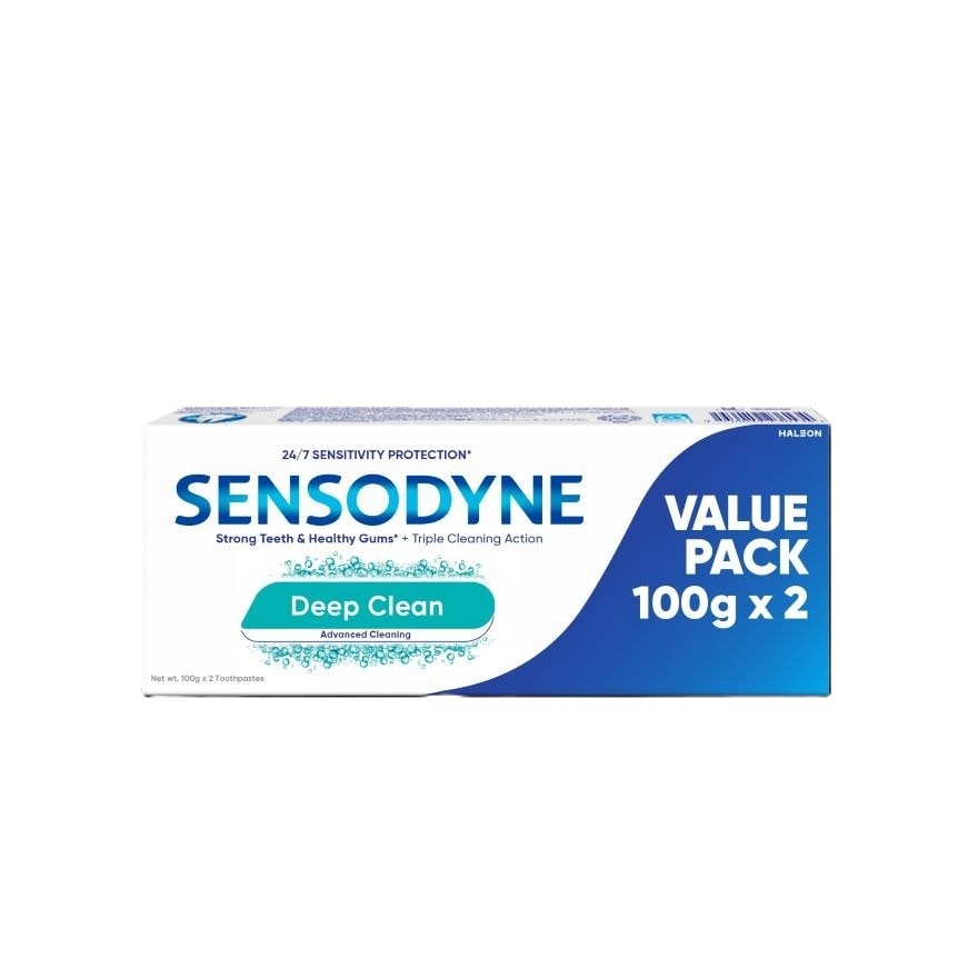 SENSODYNE Deep Clean Twin Pack 100g image