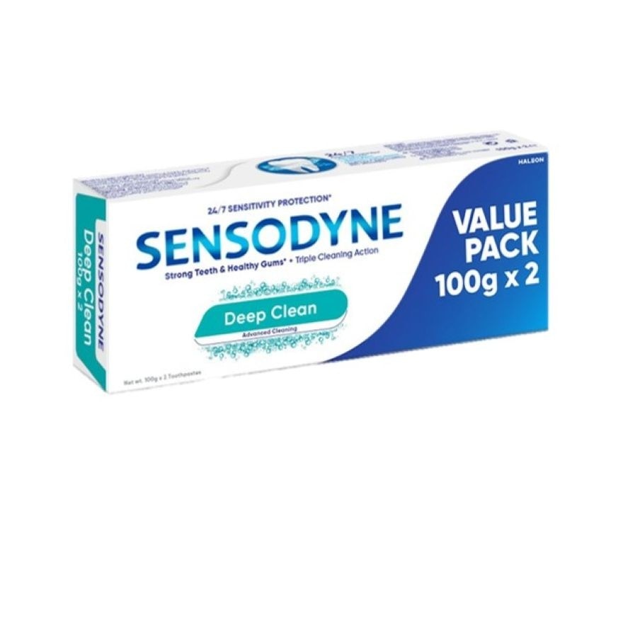 SENSODYNE Deep Clean Twin Pack 100g image
