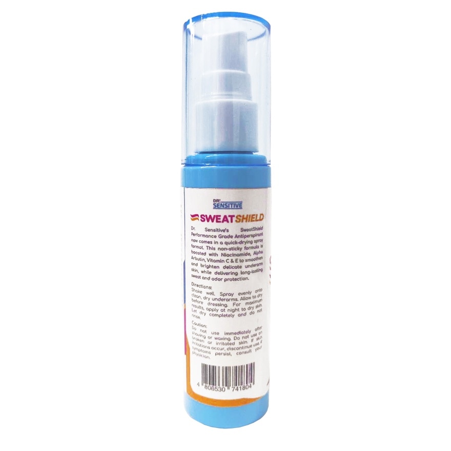 DR SENSITIVE Sweat Shield Anti Perspirant Spray 50ml