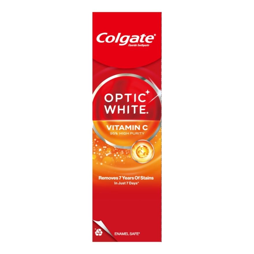 COLGATE Optic White Vitamin C Toothpaste 80g image