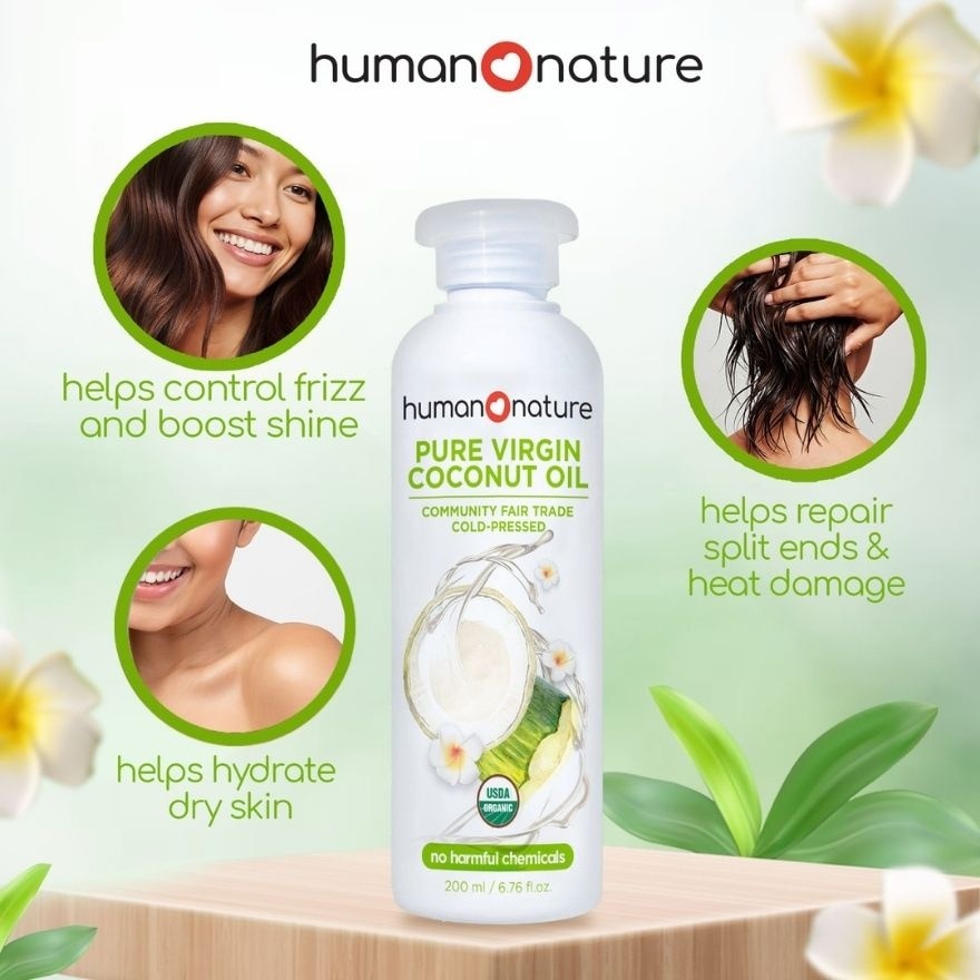 HUMAN NATURE Pure Virgin Coconut Oil 200ml image