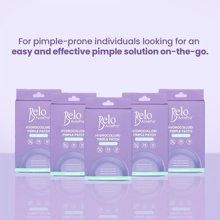 BELO AcnePro Hydrocolloid Pimple Patch 24s with Pimple Gel 10g image