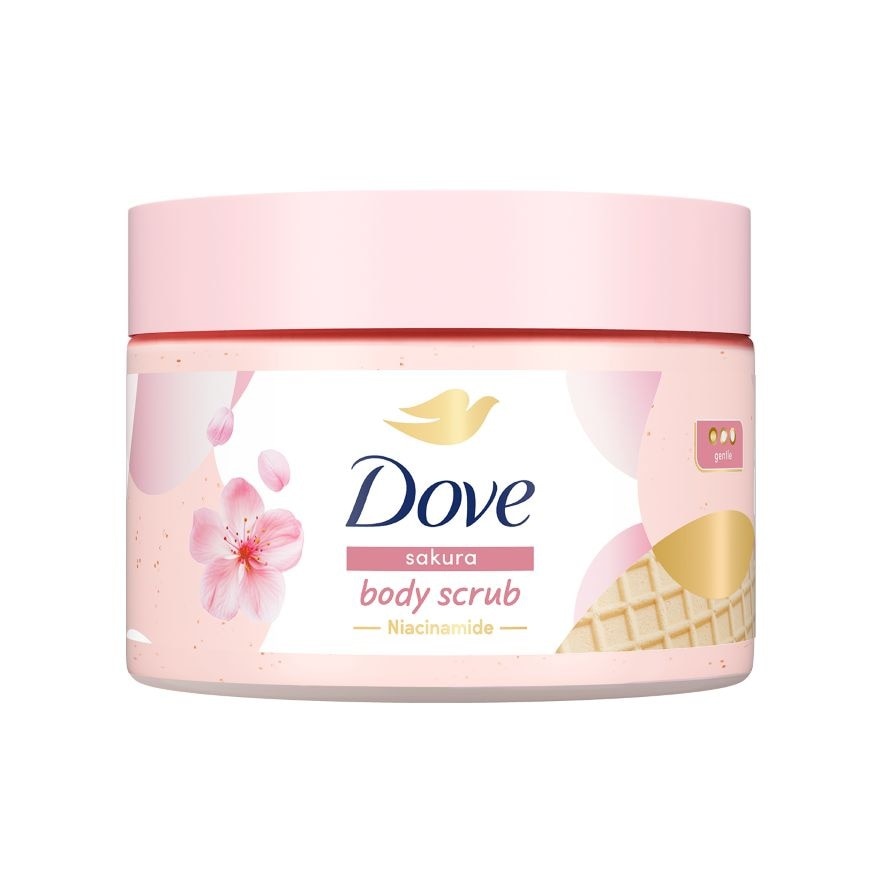DOVE Sakura Body Scrub with Niacinamide 280g image