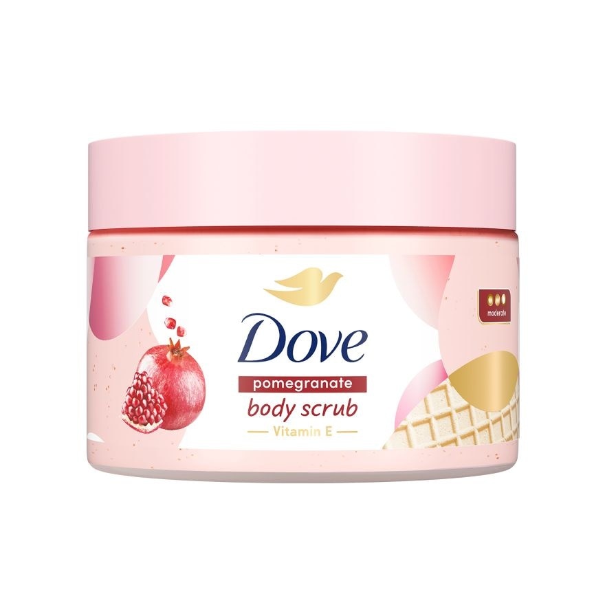 DOVE Pomegranate Body Scrub with Vitamin E 280g image