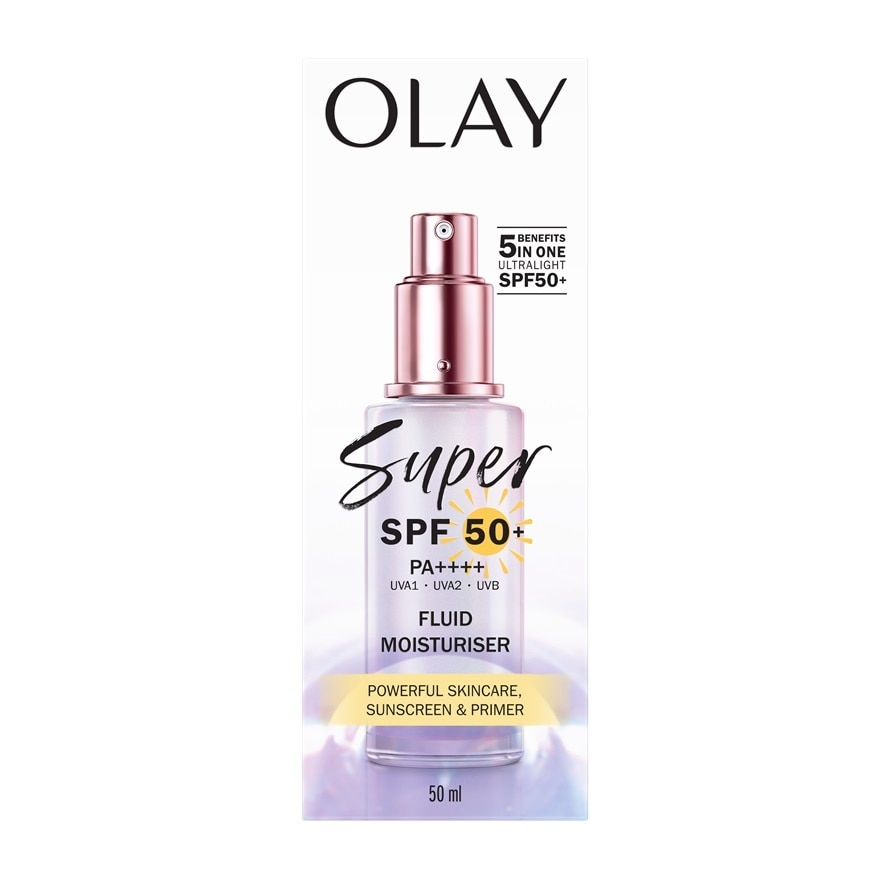 OLAY Super SPF50+ PA++++ Fluid Moisturiser 50ml