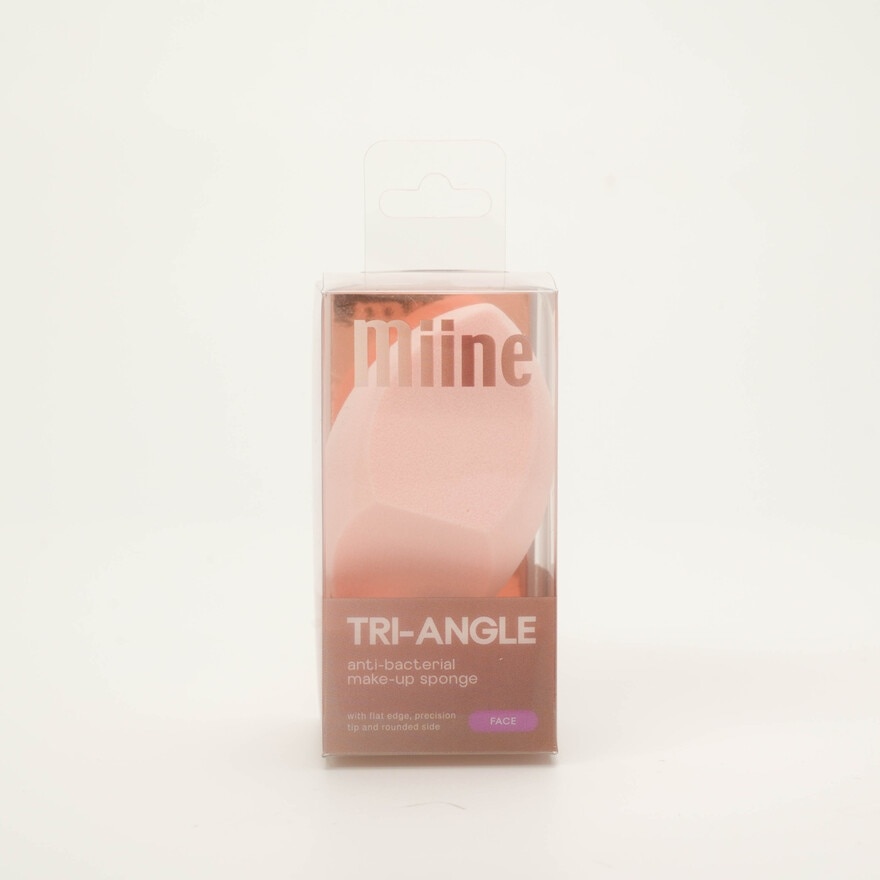 MIINE Tri Angle Anti Bacterial Make Up Sponge image