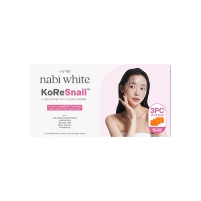 NABI WHITE - NABI WHITE KoReSnail Ultra Brightening Serum Bar Trio Pack 65g image