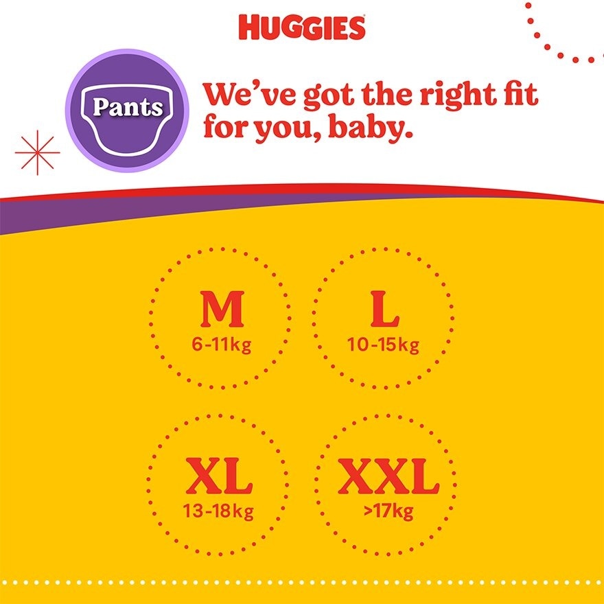 HUGGIES Magic Comfort Pants Medium 42pcs image