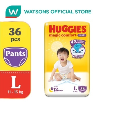 HUGGIES - Huggies Magic Comfort Pants Large 36pcs