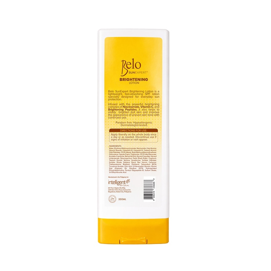 BELO SunExpert Brightening Body Lotion SPF50 200ml