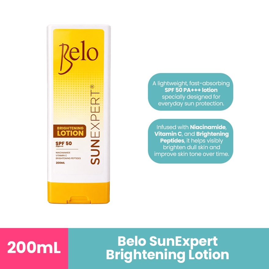 BELO SunExpert Brightening Body Lotion SPF50 200ml
