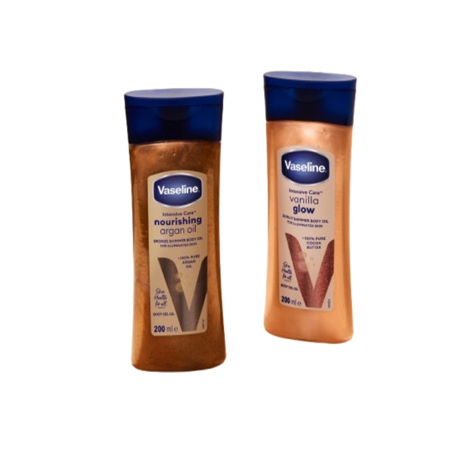 VASELINE Intensive Care Body Gel Oil Vanilla Glow 200ml image