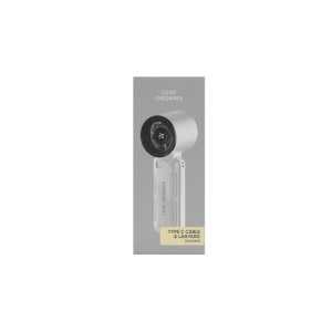 LUXE ORGANIX Handheld Fan White GWP