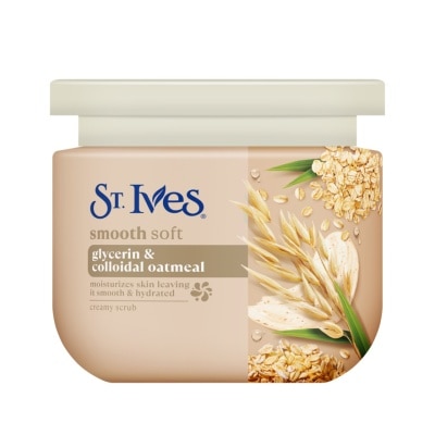 ST IVES - ST. IVES Smooth and Soft Glycerin and Colloidal Oatmeal Creamy Scrub 300g image