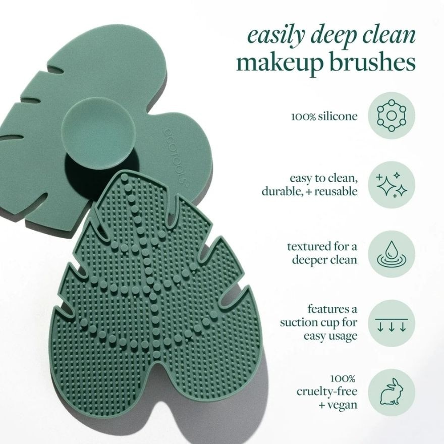 ECOTOOLS Makeup Brush Cleansing Pad 1 Pack image