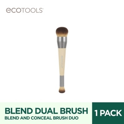 ECO TOOLS - ECOTOOLS Blend Dual Brush Blend and Conceal Brush Duo 1 Pack image