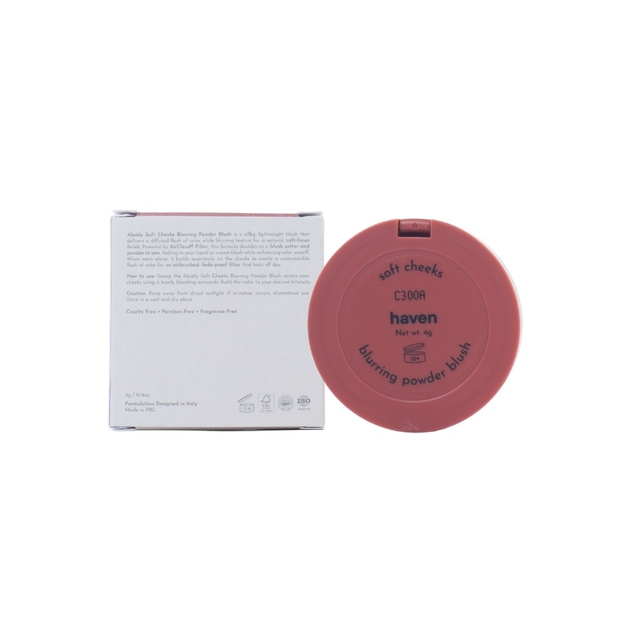 ABSIDY Soft Cheeks Blurring Powder Blush Enchanted 4g image