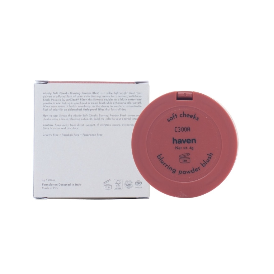 ABSIDY Soft Cheeks Blurring Powder Blush Haven 4g image