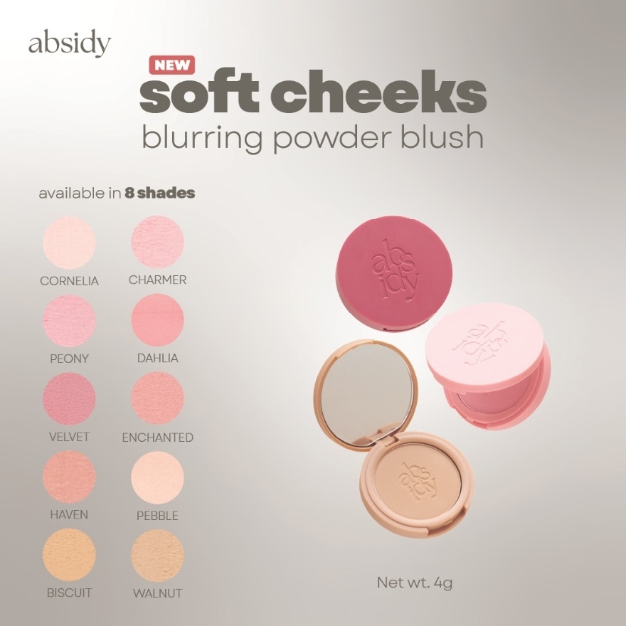 ABSIDY Soft Cheeks Blurring Powder Blush Haven 4g image