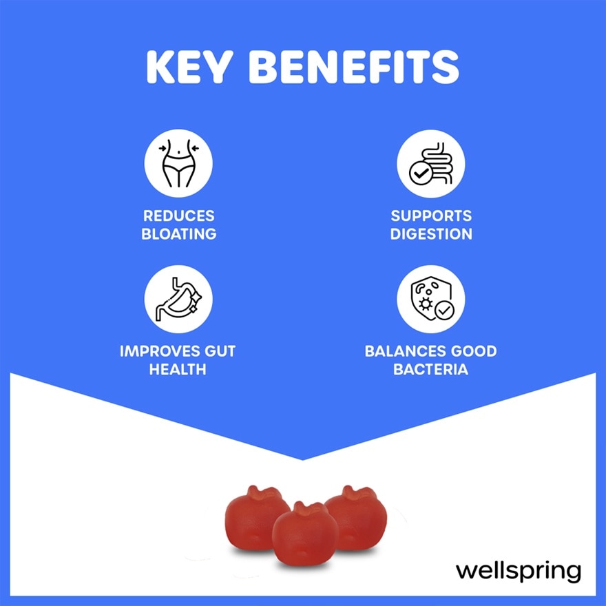 WELLSPRING Apple Cider Vinegar with Probiotics Gummies 60s image