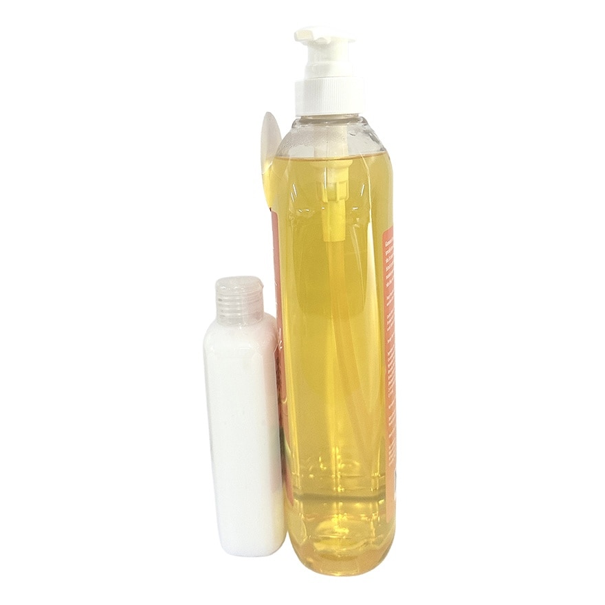 GLAMWORKS Luxury Bodywash Bundle - Radiant Papaya Milk 1L + Cherry Blossom Lotion 250ml