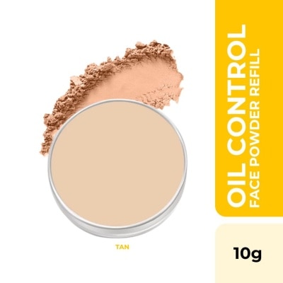 CARELINE - CARELINE Oil Control Face Powder Refill Tan 10g image