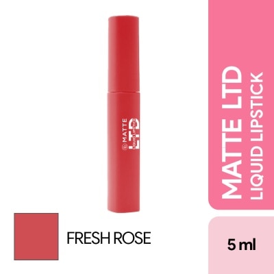 EVER BILENA - EVER BILENA Matte LTD Liquid Lipstick Fresh Rose 5ml image