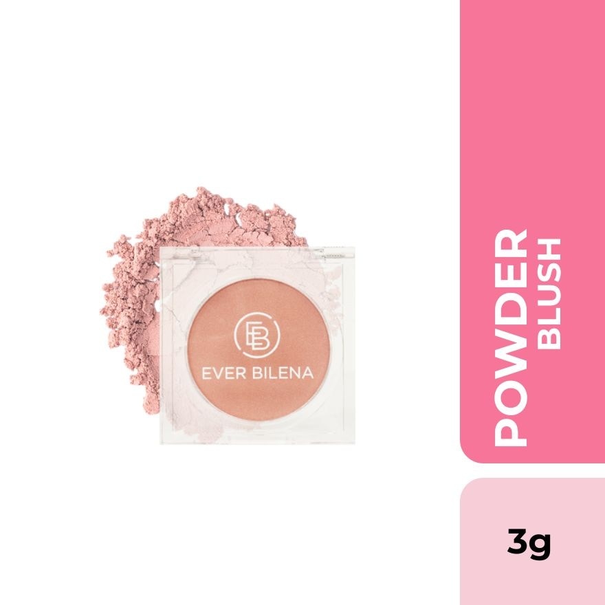 EVER BILENA Powder Blush On Golden Hour 3g image