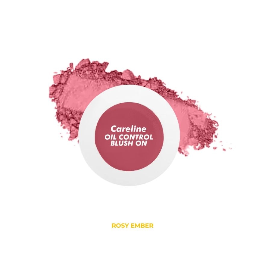 CARELINE Single Blush On Rosy Ember 3.5g image