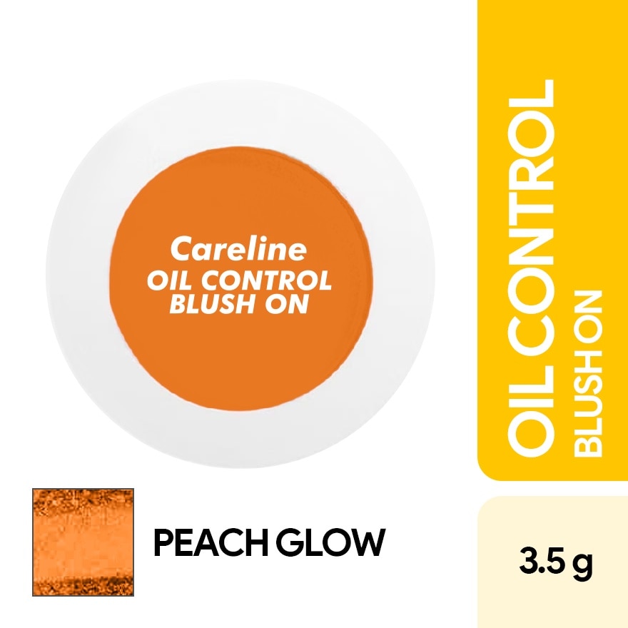 CARELINE Single Blush On Peach Glow 3.5g image
